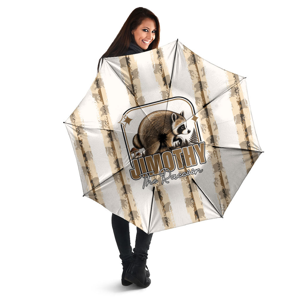 Jimothy The Raccoon Umbrella Seattle Trash Panda Lover