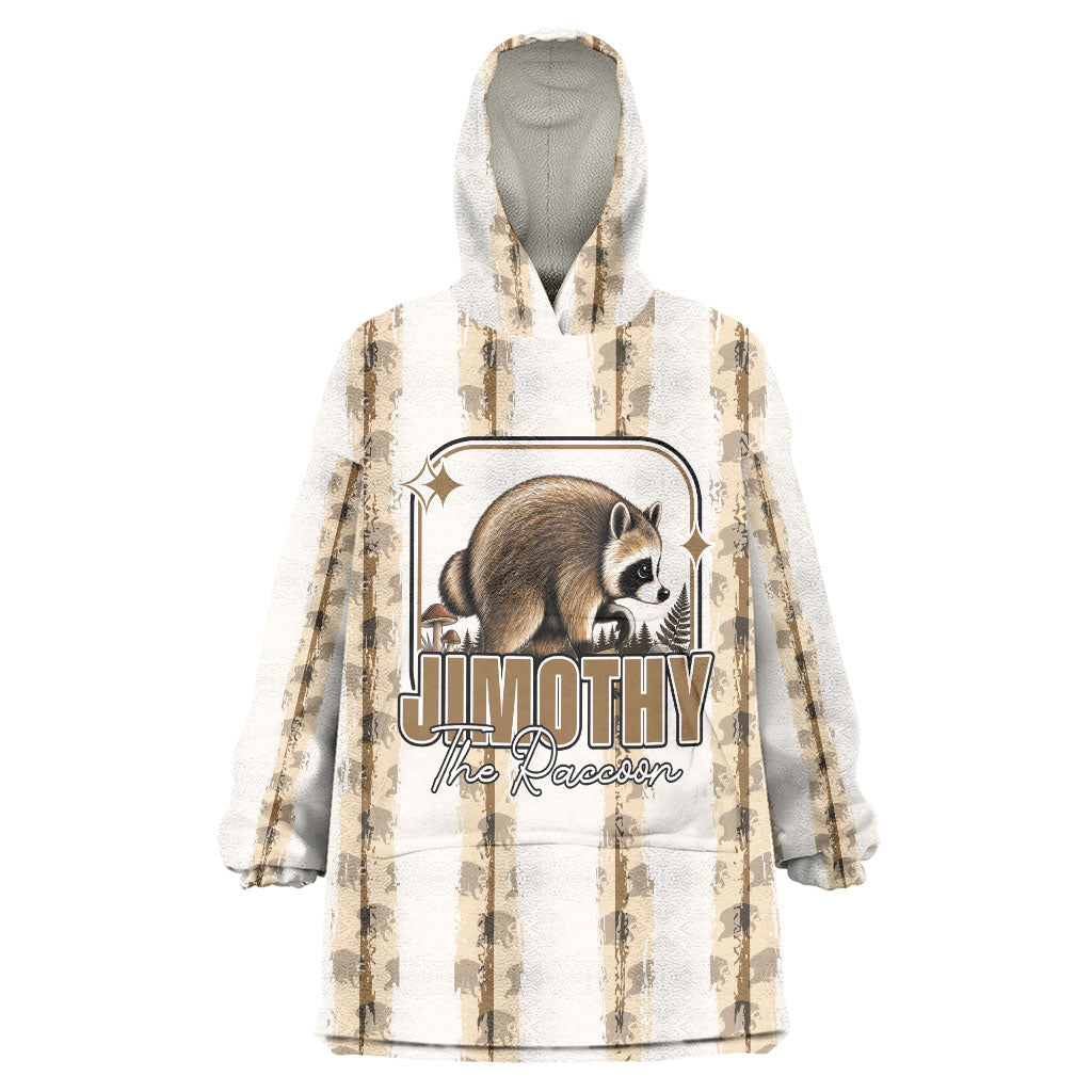 Jimothy The Raccoon Wearable Blanket Hoodie Seattle Trash Panda Lover