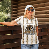 Jimothy The Raccoon Women Polo Shirt Seattle Trash Panda Lover