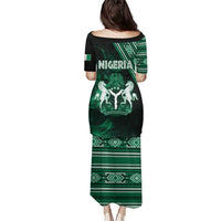 Nigeria Yoruba Festival Family Matching Puletasi and Hawaiian Shirt Eko Spirit Eyo Masquerade LT05 - Wonder Print Shop