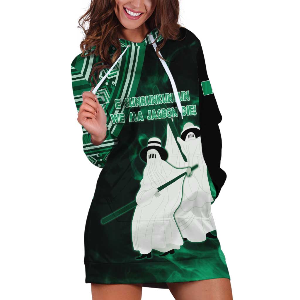 Nigeria Yoruba Festival Hoodie Dress Eko Spirit Eyo Masquerade LT05 - Wonder Print Shop