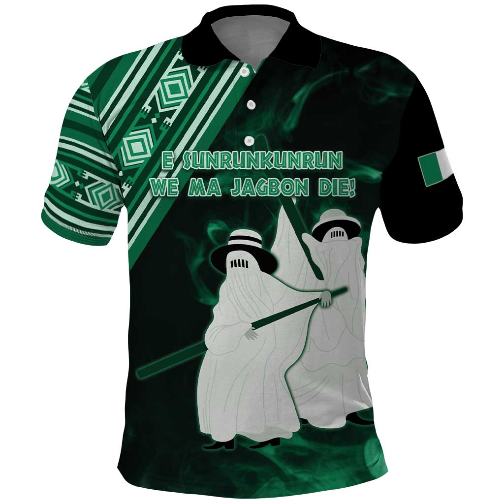 Nigeria Yoruba Festival Polo Shirt Eko Spirit Eyo Masquerade LT05 - Wonder Print Shop