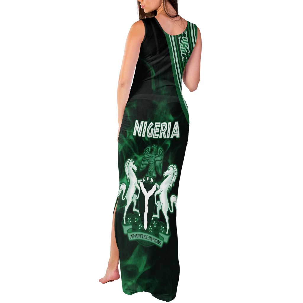 Nigeria Yoruba Festival Tank Maxi Dress Eko Spirit Eyo Masquerade LT05 - Wonder Print Shop