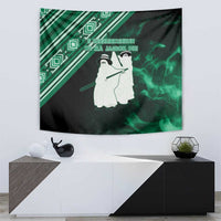 Nigeria Yoruba Festival Tapestry Eko Spirit Eyo Masquerade LT05 - Wonder Print Shop