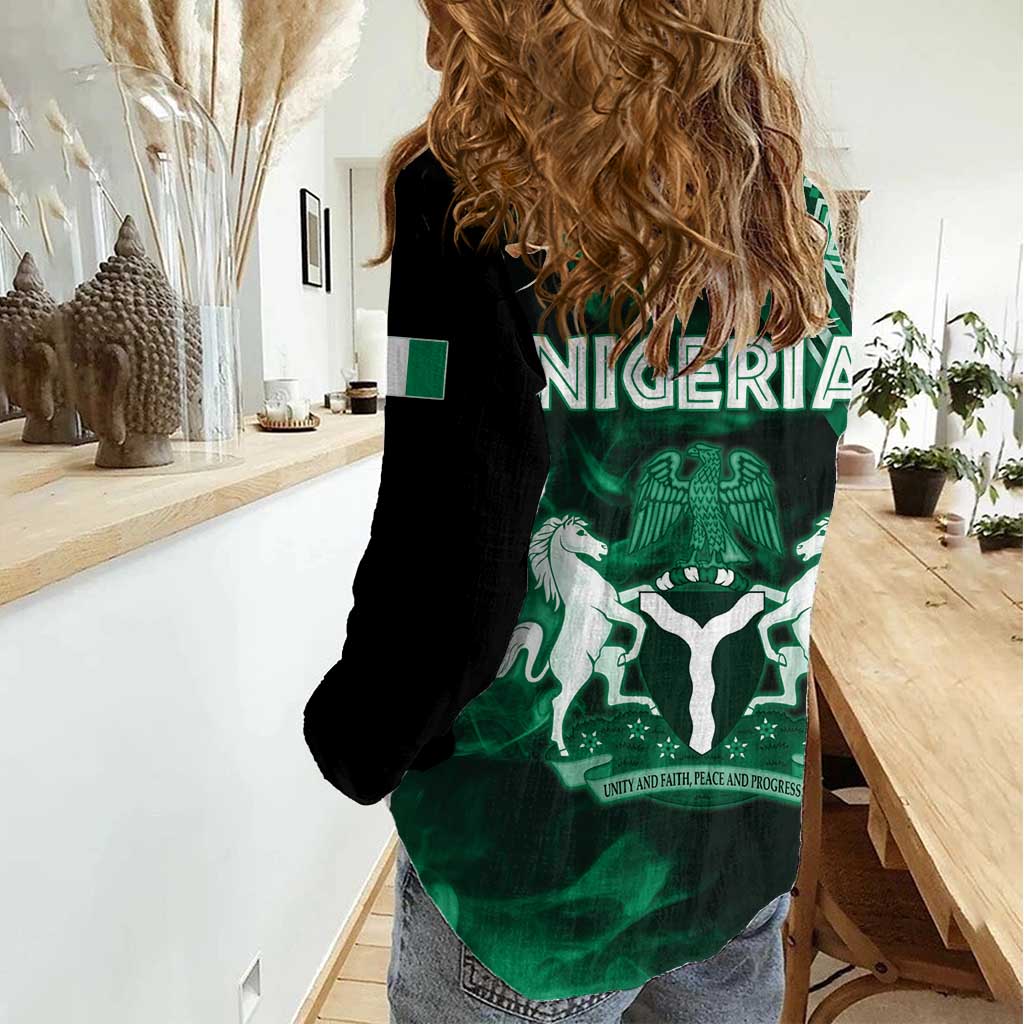 Nigeria Yoruba Festival Women Casual Shirt Eko Spirit Eyo Masquerade LT05 - Wonder Print Shop