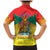 Personalized Grenada Christmas Family Matching Mermaid Dress and Hawaiian Shirt Coat Of Arms Bougainvillea Wreath - Wonder Print Shop