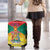 Grenada Christmas Luggage Cover Coat Of Arms Bougainvillea Wreath - Wonder Print Shop