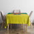 Grenada Christmas Tablecloth Coat Of Arms Bougainvillea Wreath - Wonder Print Shop