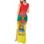 Personalized Grenada Christmas Tank Maxi Dress Coat Of Arms Bougainvillea Wreath - Wonder Print Shop
