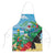 Martinique Christmas Apron Santa Hummingbird - Wonder Print Shop