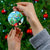 Martinique Christmas Ceramic Ornament Santa Hummingbird - Wonder Print Shop