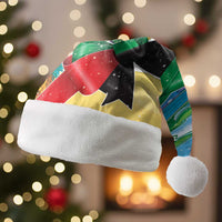 Martinique Christmas Santa Hat Santa Hummingbird - Wonder Print Shop