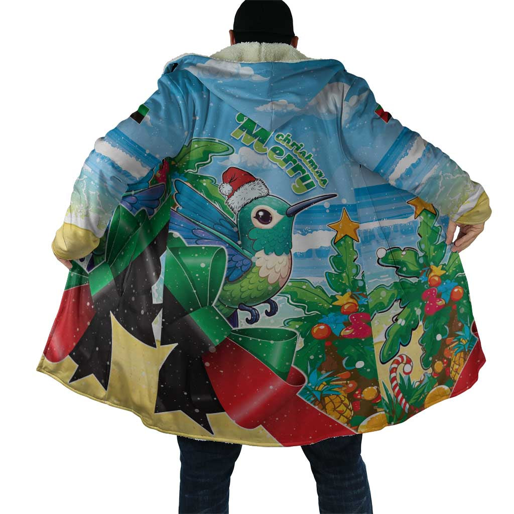 Martinique Christmas Cloak Santa Hummingbird - Wonder Print Shop