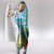 Martinique Christmas Hooded Blanket Santa Hummingbird - Wonder Print Shop