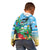 Martinique Christmas Kid Hoodie Santa Hummingbird - Wonder Print Shop