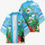 Martinique Christmas Kimono Santa Hummingbird - Wonder Print Shop