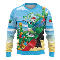 Martinique Christmas Ugly Christmas Sweater Santa Hummingbird - Wonder Print Shop