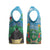 Martinique Christmas Knitted V-Neck Vest Santa Hummingbird - Wonder Print Shop