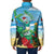 Martinique Christmas Padded Jacket Santa Hummingbird - Wonder Print Shop