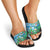Martinique Christmas Slide Sandals Santa Hummingbird - Wonder Print Shop
