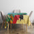 Martinique Christmas Tablecloth Santa Hummingbird - Wonder Print Shop
