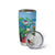 Martinique Christmas Tumbler Cup Santa Hummingbird - Wonder Print Shop