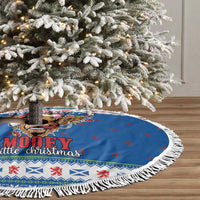 Scotland Christmas Tree Skirt Mooey Xmas Highland Cow LT05 - Wonder Print Shop