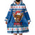 Scotland Christmas Wearable Blanket Hoodie Mooey Xmas Highland Cow LT05 - Wonder Print Shop