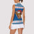Scotland Christmas Women Sleeveless Polo Shirt Mooey Xmas Highland Cow LT05 - Wonder Print Shop