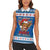 Scotland Christmas Women Sleeveless Polo Shirt Mooey Xmas Highland Cow LT05 - Wonder Print Shop