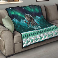 Iceland Christmas Quilt Icelandic Folklore Evil Mother Gryla LT05 - Wonder Print Shop