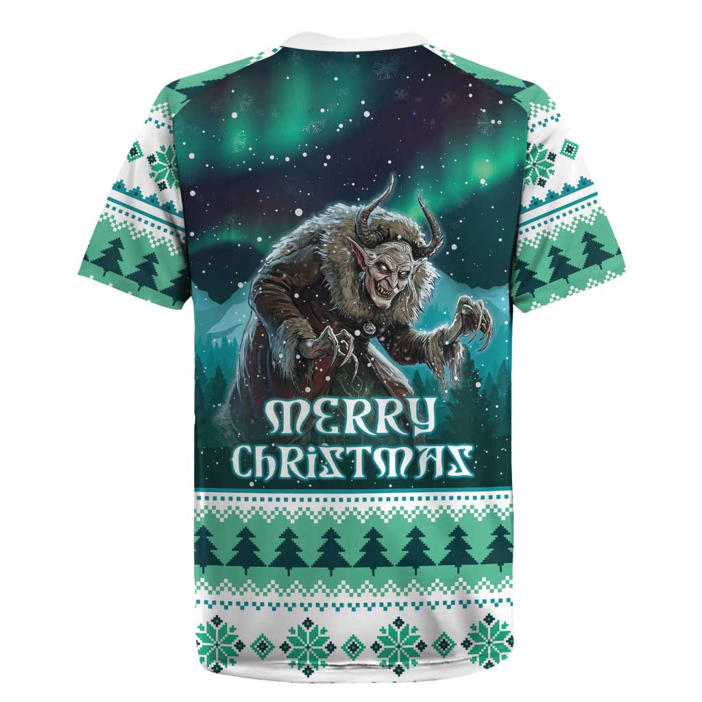 Iceland Christmas Rugby Jersey Icelandic Folklore Evil Mother Gryla LT05 - Wonder Print Shop