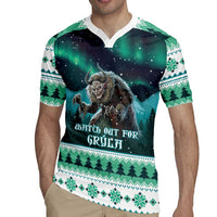 Iceland Christmas Rugby Jersey Icelandic Folklore Evil Mother Gryla LT05 - Wonder Print Shop