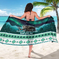 Iceland Christmas Sarong Icelandic Folklore Evil Mother Gryla LT05 - Wonder Print Shop