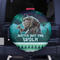 Iceland Christmas Spare Tire Cover Icelandic Folklore Evil Mother Gryla LT05 - Wonder Print Shop
