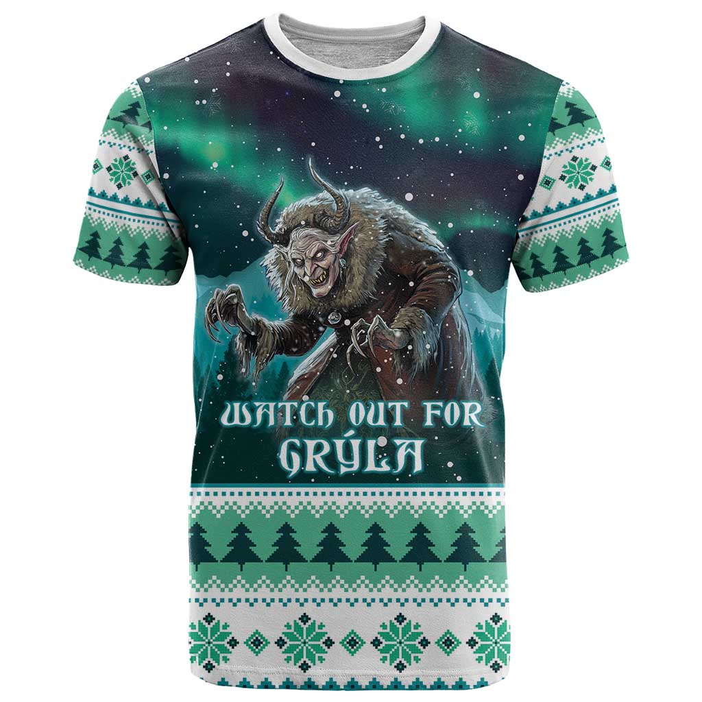 Iceland Christmas T Shirt Icelandic Folklore Evil Mother Gryla LT05 - Wonder Print Shop