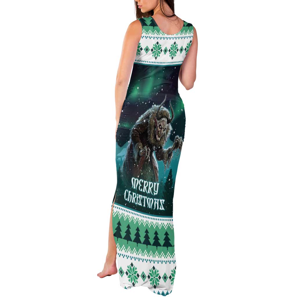 Iceland Christmas Tank Maxi Dress Icelandic Folklore Evil Mother Gryla LT05 - Wonder Print Shop