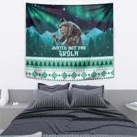 Iceland Christmas Tapestry Icelandic Folklore Evil Mother Gryla LT05 - Wonder Print Shop