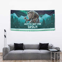 Iceland Christmas Tapestry Icelandic Folklore Evil Mother Gryla LT05 - Wonder Print Shop