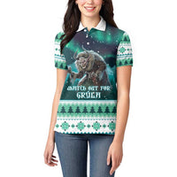 Iceland Christmas Women Polo Shirt Icelandic Folklore Evil Mother Gryla LT05 - Wonder Print Shop