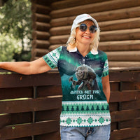 Iceland Christmas Women Polo Shirt Icelandic Folklore Evil Mother Gryla LT05 - Wonder Print Shop