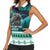 Iceland Christmas Women Sleeveless Polo Shirt Icelandic Folklore Evil Mother Gryla LT05 - Wonder Print Shop