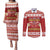 Poland Christmas Couples Matching Puletasi and Long Sleeve Button Shirt All I Want For Xmas Is Kielbasa LT05 - Wonder Print Shop
