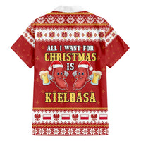 Poland Christmas Hawaiian Shirt All I Want For Xmas Is Kielbasa LT05 - Wonder Print Shop