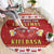 Poland Christmas Round Carpet All I Want For Xmas Is Kielbasa