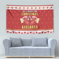 Poland Christmas Tapestry All I Want For Xmas Is Kielbasa LT05 - Wonder Print Shop