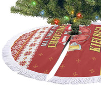Poland Christmas Tree Skirt All I Want For Xmas Is Kielbasa LT05 - Wonder Print Shop