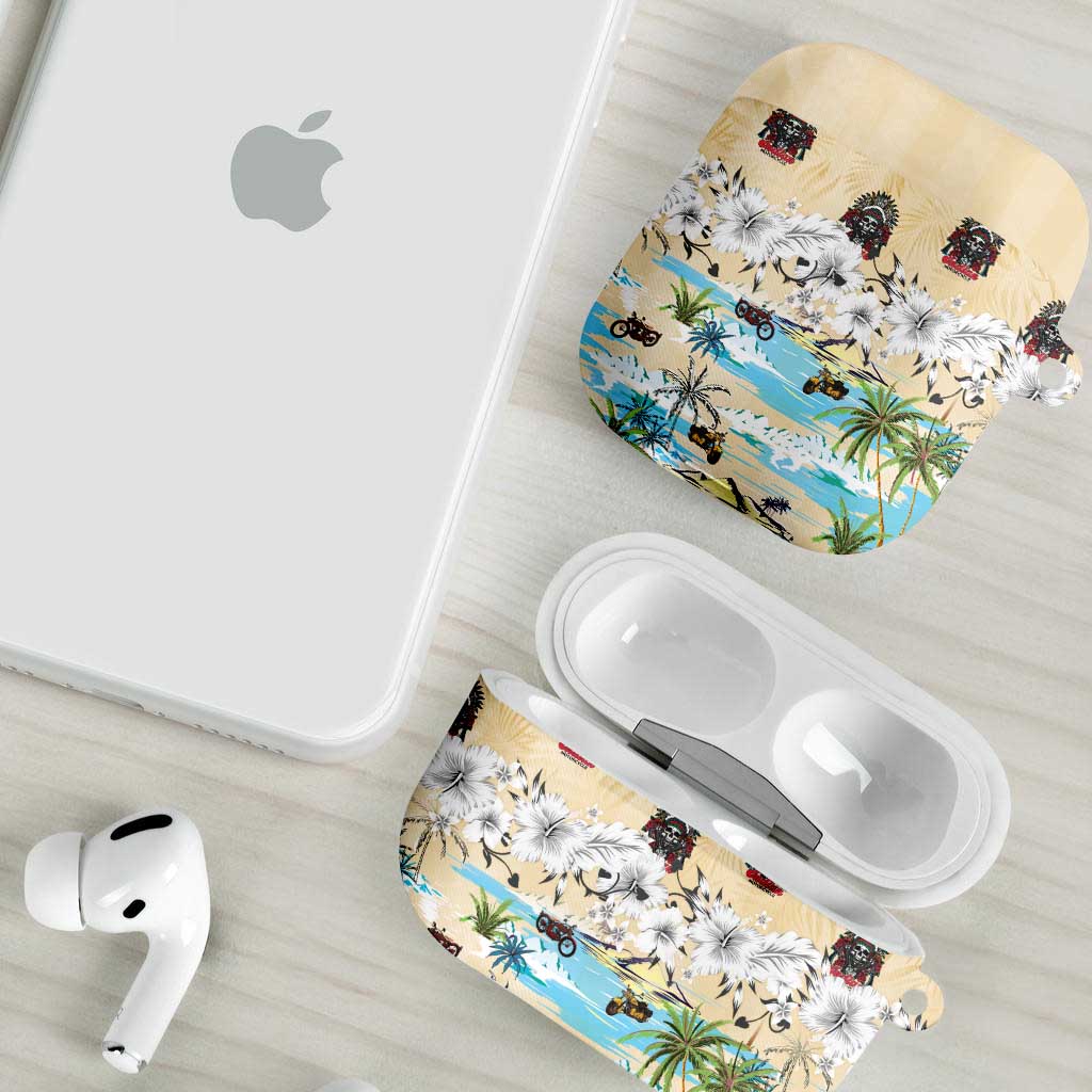 Indian Legendary Motorcycle AirPods Case Tropical Style - Wonder Print Shop