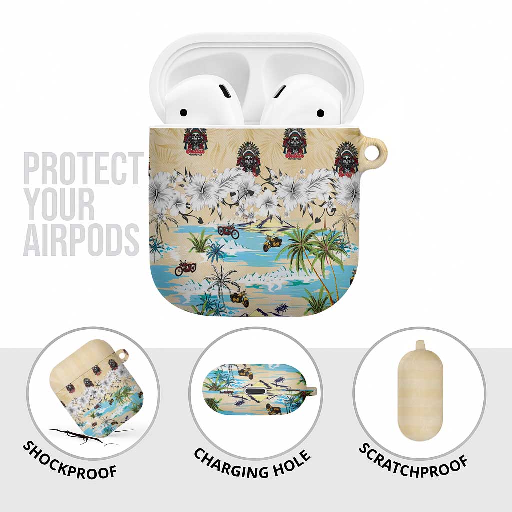 Indian Legendary Motorcycle AirPods Case Tropical Style - Wonder Print Shop