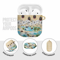 Indian Legendary Motorcycle AirPods Case Tropical Style - Wonder Print Shop